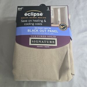 Eclipse Signature Blackout Panel in Taupe